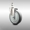 Service Caster 5 Inch 316SS Thermoplastic Rubber Wheel Swivel 12mm Threaded Stem Caster SCC SCC-SS316TS20S514-TPRB-M1215 - alternate 1